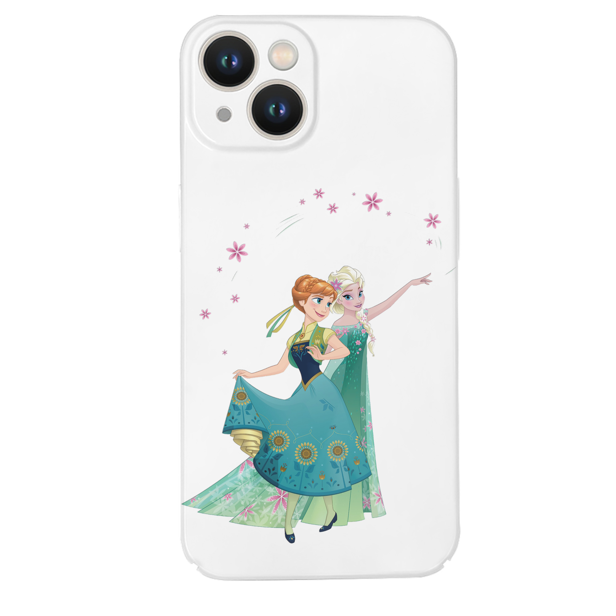 （画像用） アナと雪の女王 アンナ エルサ Frozen Anna Elsa 【iPhone 14シリーズ対応】ハードケース